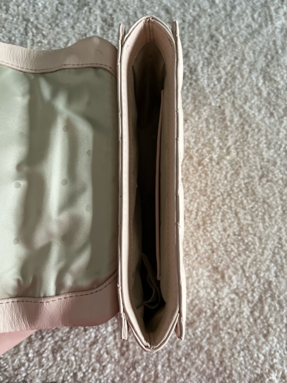 Kate Spade Emerson Place Mini Vivenna Quilted Leather Bag in Mousse Frosting - Picture 7 of 10